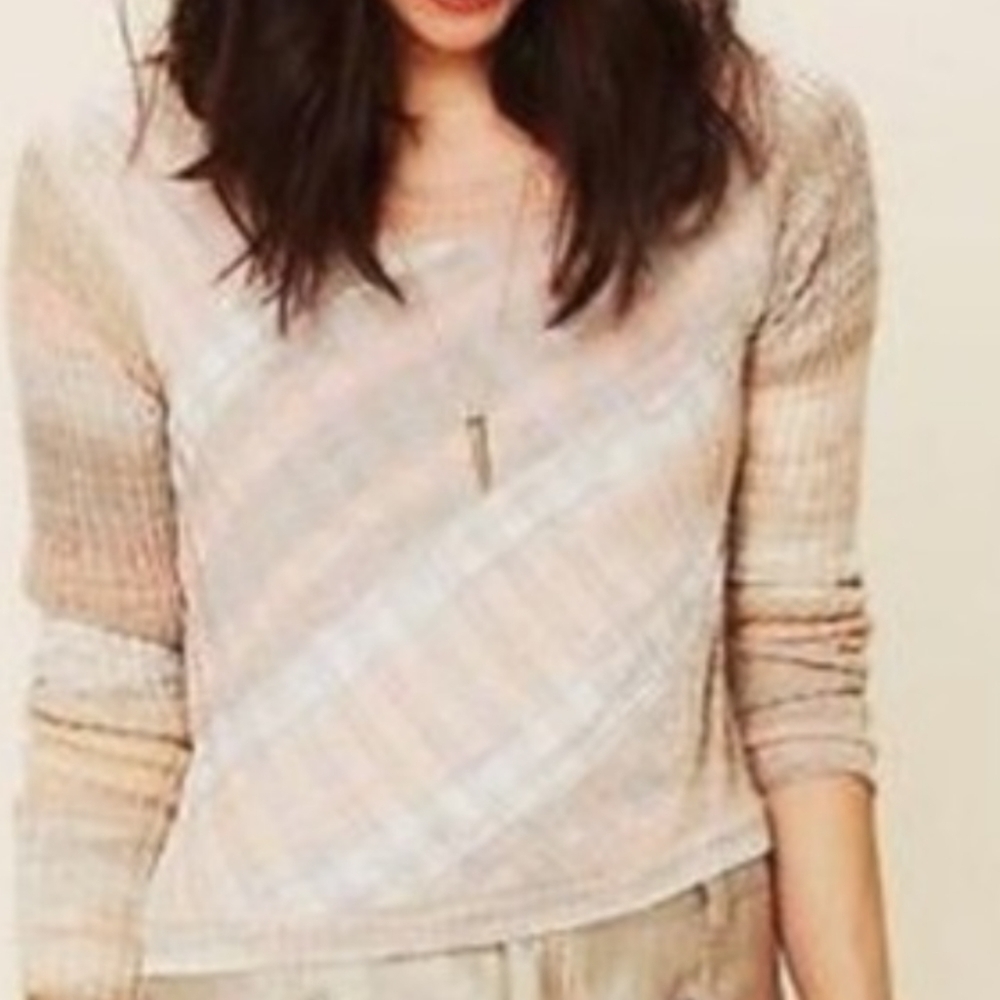 Free People Diagonal Stripe Sweater‎